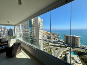 Amplio y Moderno Depto, Hermosa Vista al Mar
